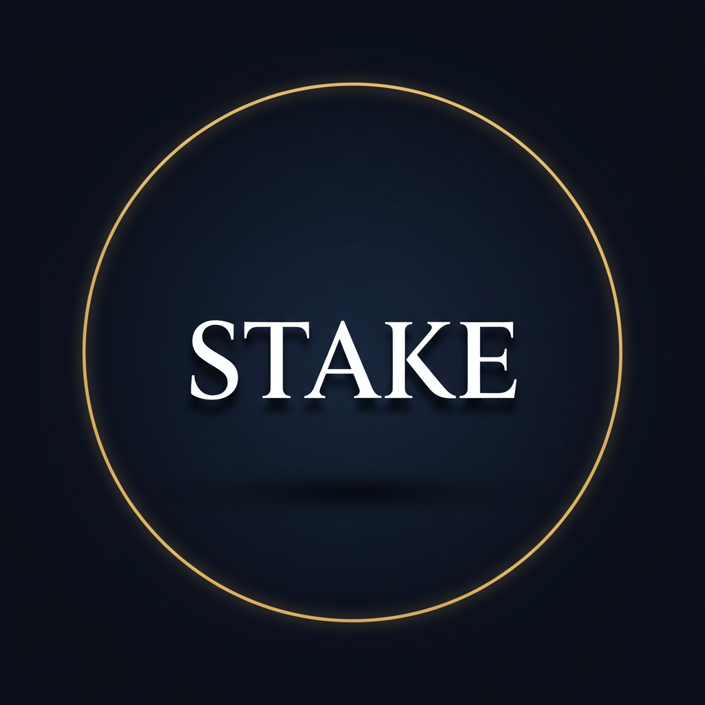 Stake Logo - Play Me casino with instant crypto payouts